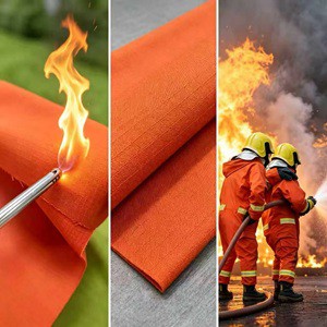 Extreme Fire Resistance Aramid Nonwoven Safety Fabric