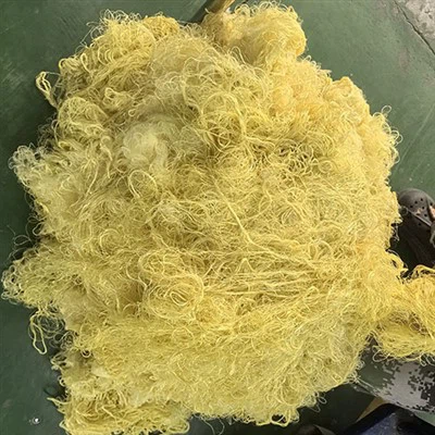 Spinning And Weaving Waste Aramid Fiber